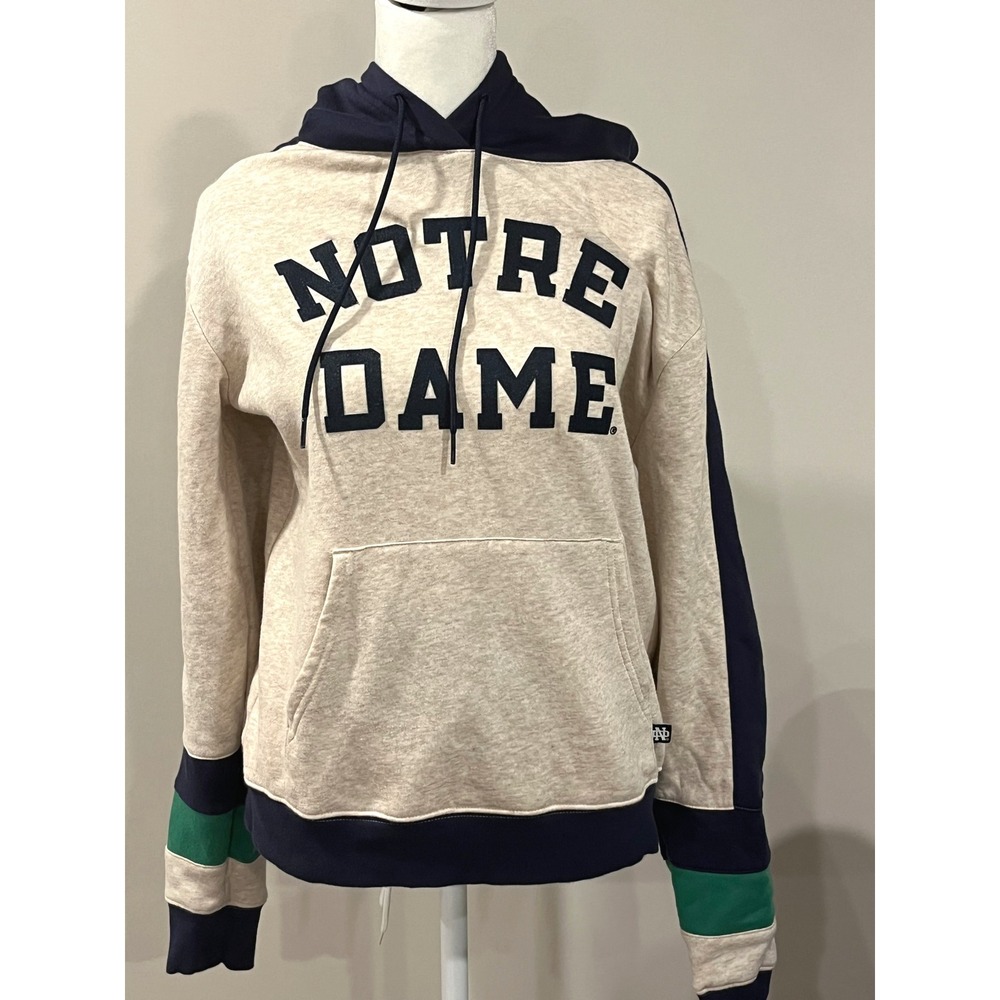 Notre Dame Under Armour Colorblock Hoodie Small Blockette Collegiate Streetwear